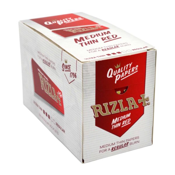 RIZLA RED REGULAR (GX) (x100)