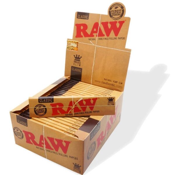 RAW CLASSIC KING SIZE SLIM 50s