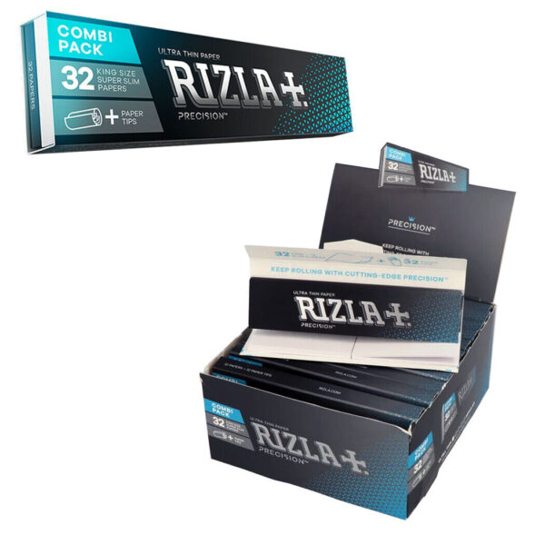 RIZLA COMBI PRECISION KING SIZE SLIM + TIPS (x24)